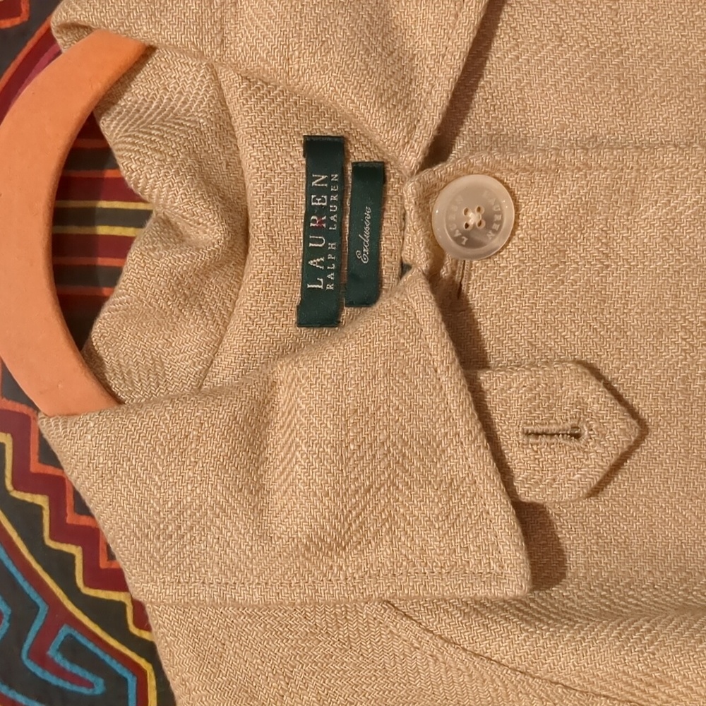 Ralph Lauren exclusive blazer jacket linen